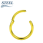 Surgical Steel Hinged Rings  20G & 18G - Coloured