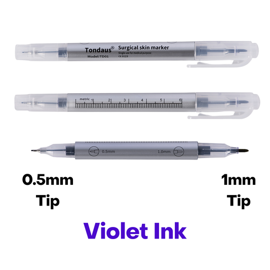 Tondaus Non-Sterile Skin Marker — Dual Tip (0.5mm / 1mm)