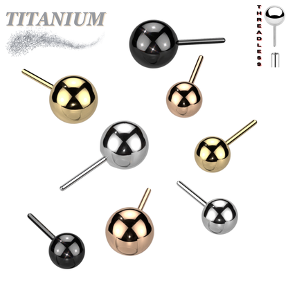 Lovisa - Pre-Sterilized Titanium Threadless Ball (Top Only)