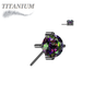 Titanium Threadless Zircon Prong Gem - Front Facing (Top Only)