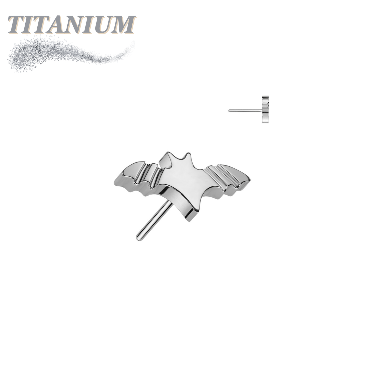 Titanium Threadless Bat (Top Only)