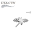 Titanium Threadless Bat (Top Only)