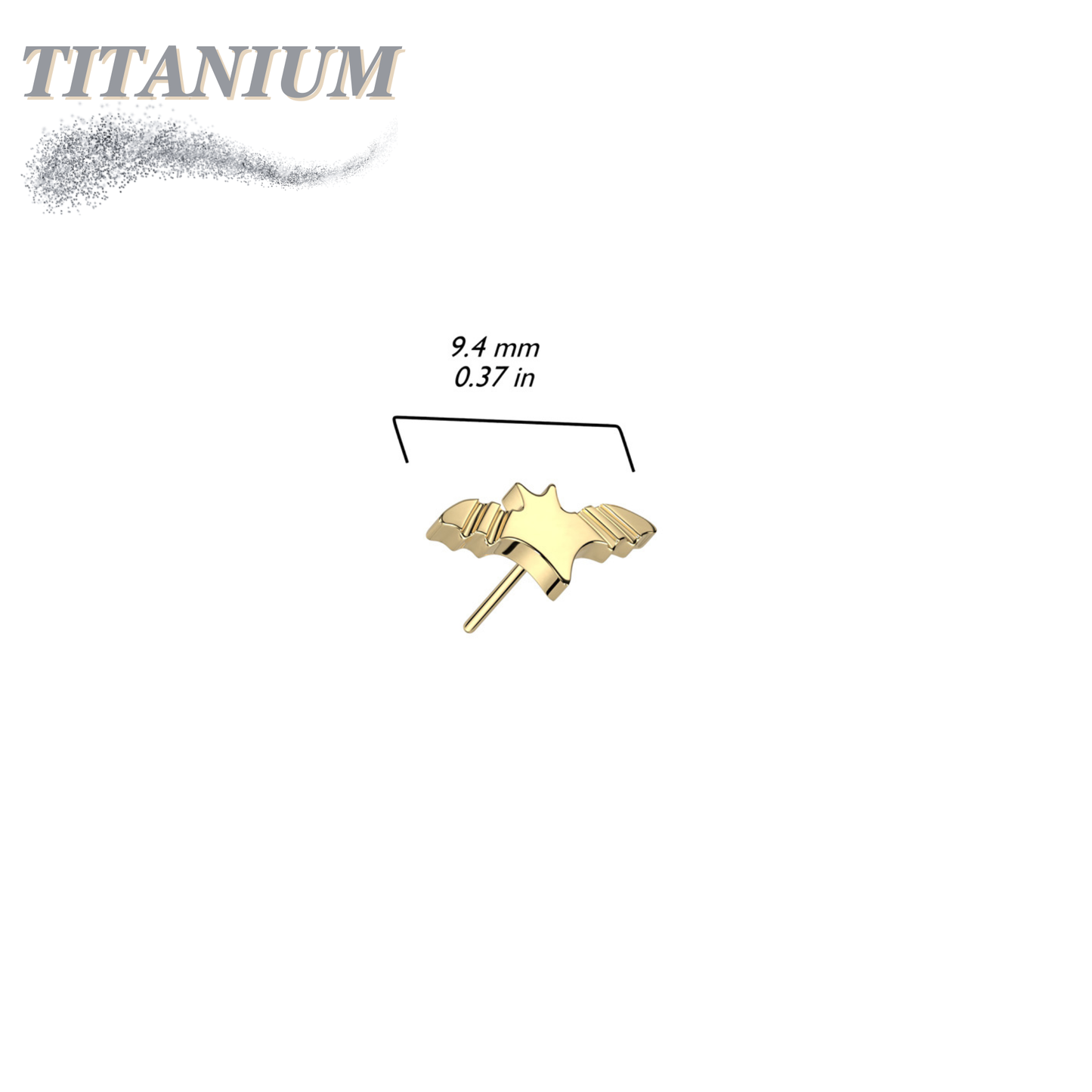 Titanium Threadless Bat (Top Only)