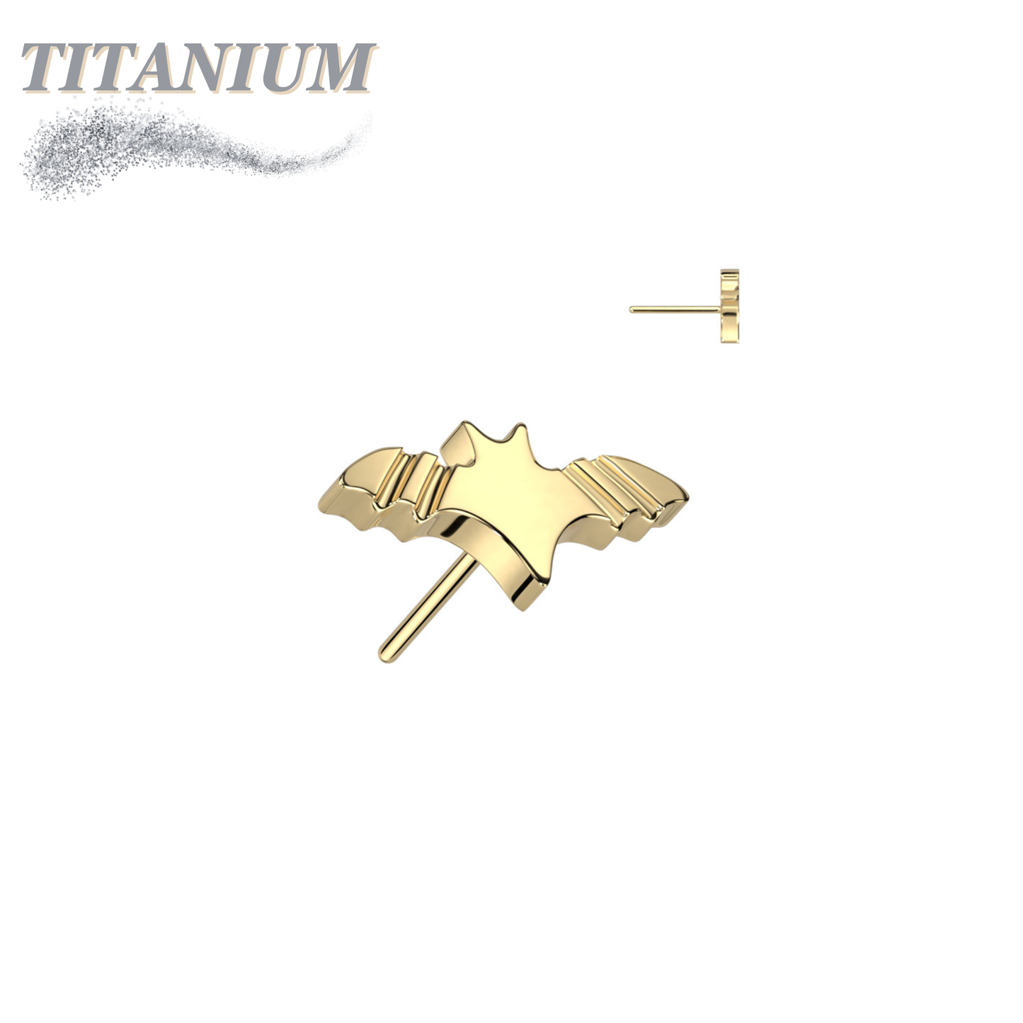 Titanium Threadless Bat (Top Only)