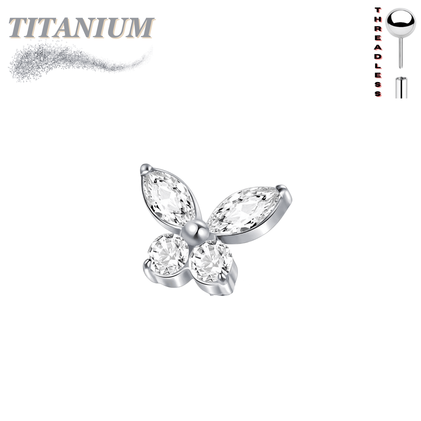 PNC NP TI BUTTERFLY CZ