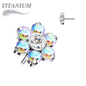 Lovisa - Pre-Sterilized Titanium Threadless Flower (Top Only)