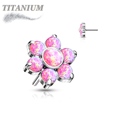 Lovisa - Pre-Sterilized Titanium Threadless Flower (Top Only)