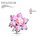 Lovisa - Pre-Sterilized Titanium Threadless Flower (Top Only)