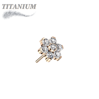 Lovisa - Pre-Sterilized Titanium Threadless Flower (Top Only)