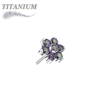 Lovisa - Pre-Sterilized Titanium Threadless Flower (Top Only)