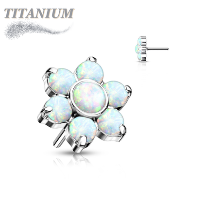 Lovisa - Pre-Sterilized Titanium Threadless Flower (Top Only)