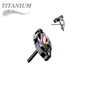 Titanium Threadless Single Marquise CZ or Opal (Top Only)