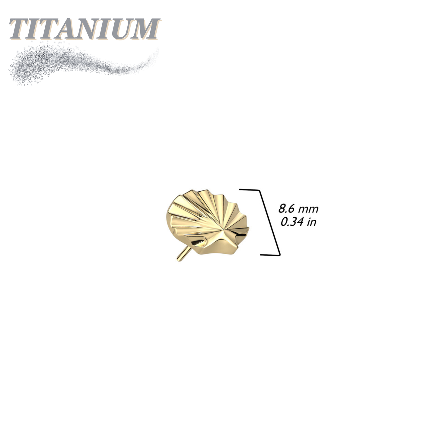 Titanium Threadless Shell (Top Only)