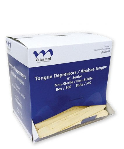 Tongue Depressors/Spatulas 500/Box