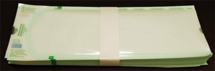 Steriking Open Seal Autoclave Pouches Flat Clear 100/Pack - Pick Size  (CLEARANCE)
