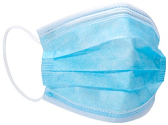 Face Mask 3 Ply for Close Contact - 50 Box
