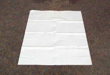 Disposable 1 Ply Drape 34"x48" - 25 Pack (CLEARANCE)