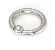 Surgical Steel CBR Snap Fit 8G - 00G