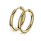 Surgical Steel Hinged Hoop Earrings