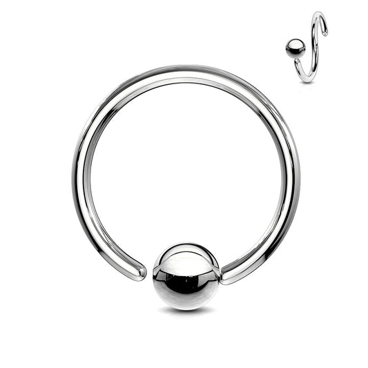 Surgical Steel Annealed Plain CBR Fixed Bead