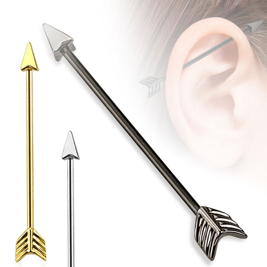 Industrial Surgical Steel Arrow 38mm External Thread