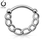Surgical Steel/Brass Linked Chain Clicker (CLEARANCE)