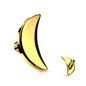 Surgical Steel Internally Threaded 3mm Moon (Top Only)