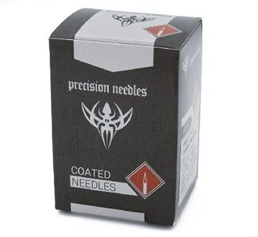 Precision Pre-Sterilized Coated 3" Straight Piercing Needles 100/Box