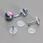 Silicone 7mm Piercing Discs / Washers - 30 Pack
